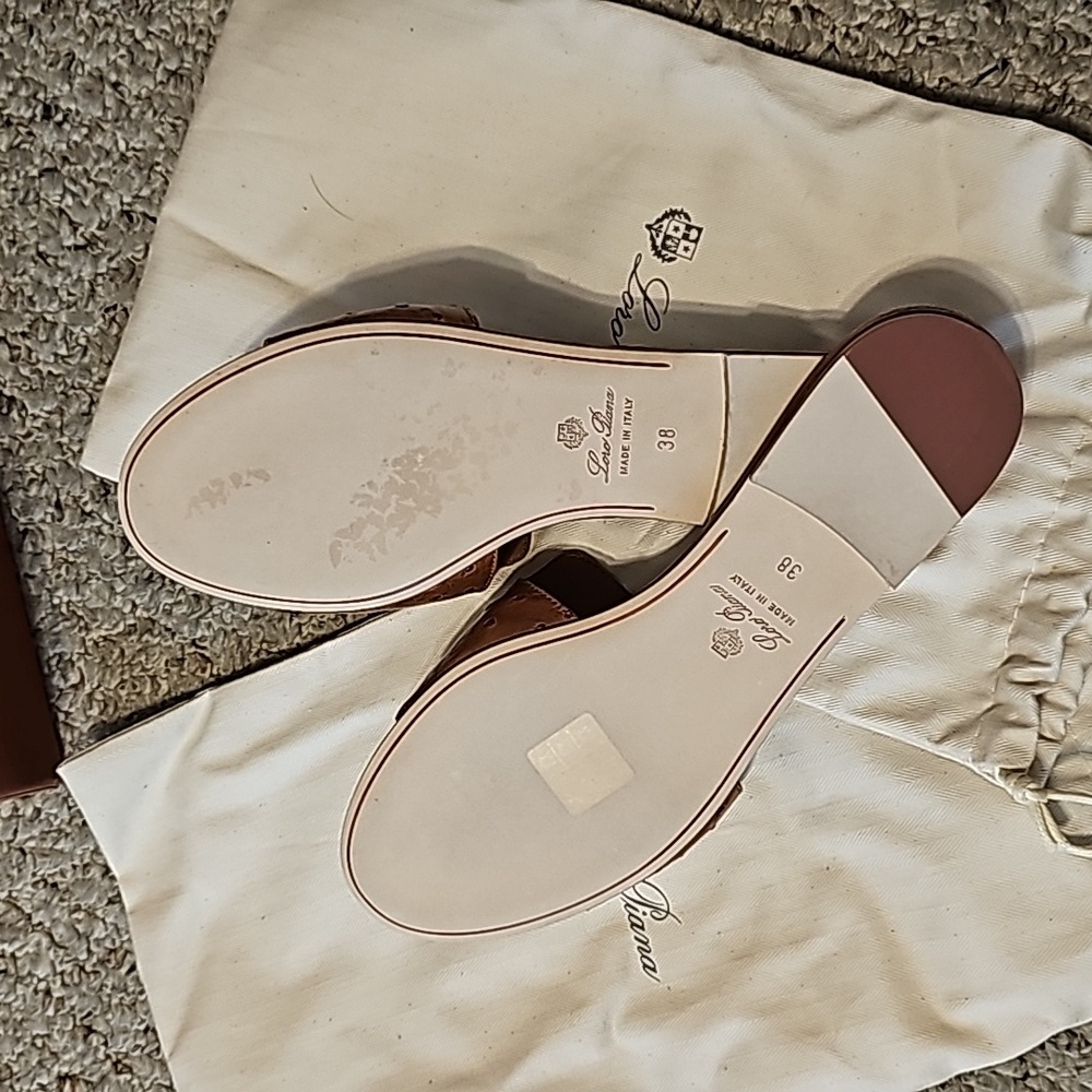 BRAND NEW Loro Piana summer charms sandals - Picture 3 of 9